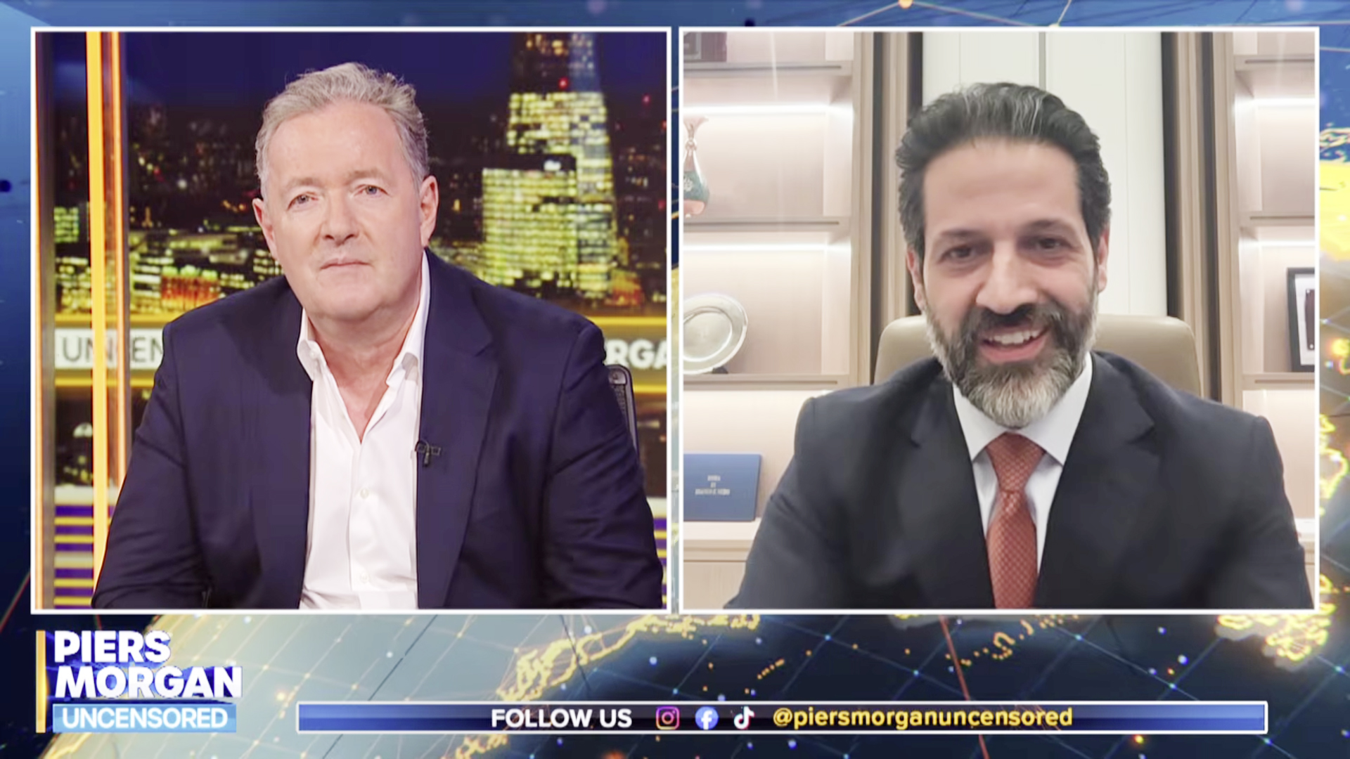 اهتمام سياسي وإعلامي واسع بحوار قوباد طالباني مع بيرس مورغان